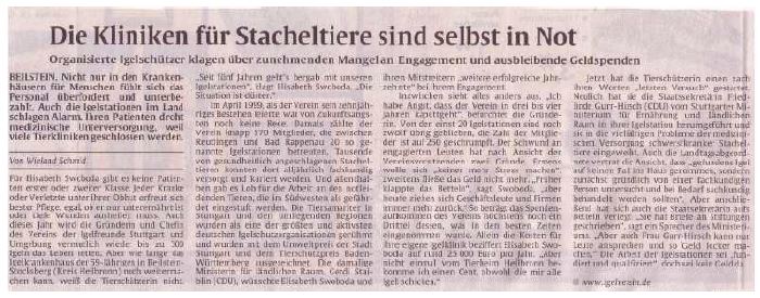 Zeitungsartikel